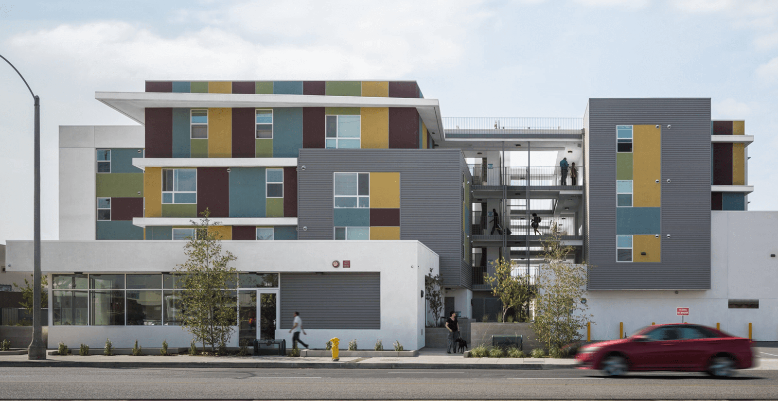 Fullerton Heights - ACOF permanent supportive housing-Los Angeles, CA.