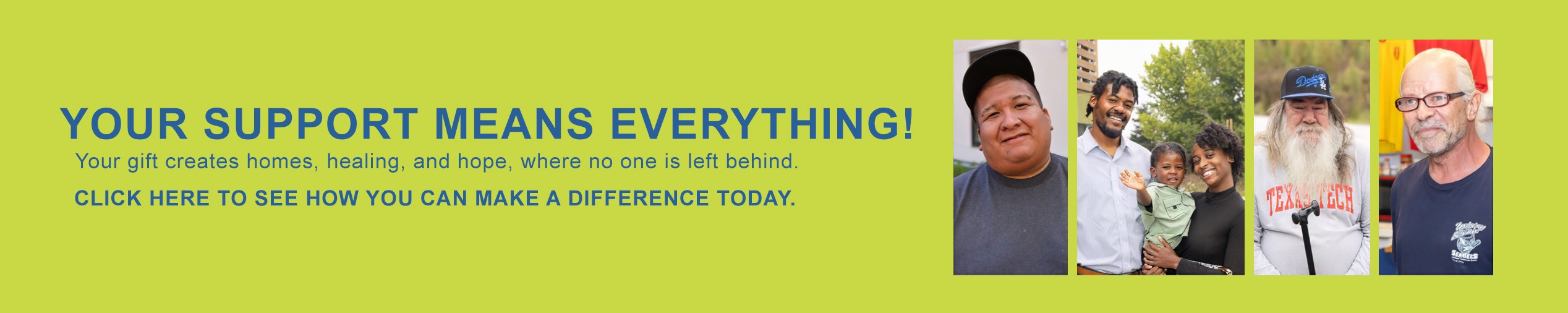 Your Support Means Everything, Year End campaign drive for ACOF