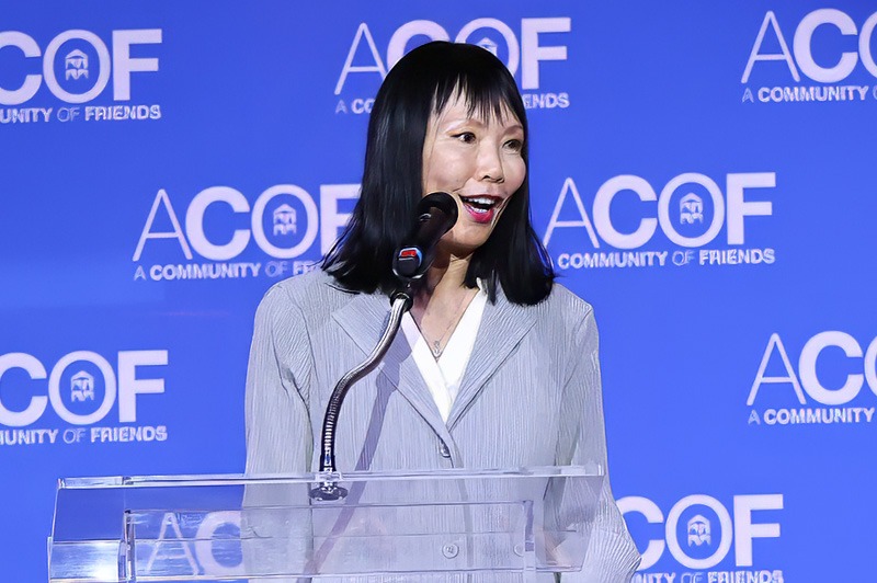 2026 ACOF Impact Award recipient Helena Jubany at the ACOF awards presentation, June 4-2026.