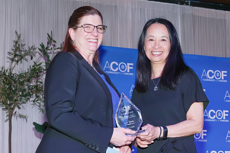US Bank - Partnership Award recipient at the 2026 ACOF awards celebration ceremony.